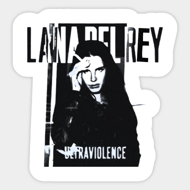 Lana Del Rey Ultraviolence Sticker by arasstiel